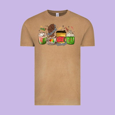 Juneteenth Coffee Cups Vintage Tee Designed By Maliassmallbusiness