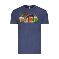 Vintage Denim juneteenth coffee cups Vintage Tee - MaliasSmallBusiness