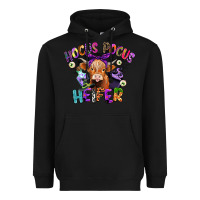 Black hocus pocus heifer Heavyweight Hoodie - CowGirlArtShop