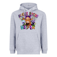 Heather Grey hocus pocus heifer Heavyweight Hoodie - CowGirlArtShop