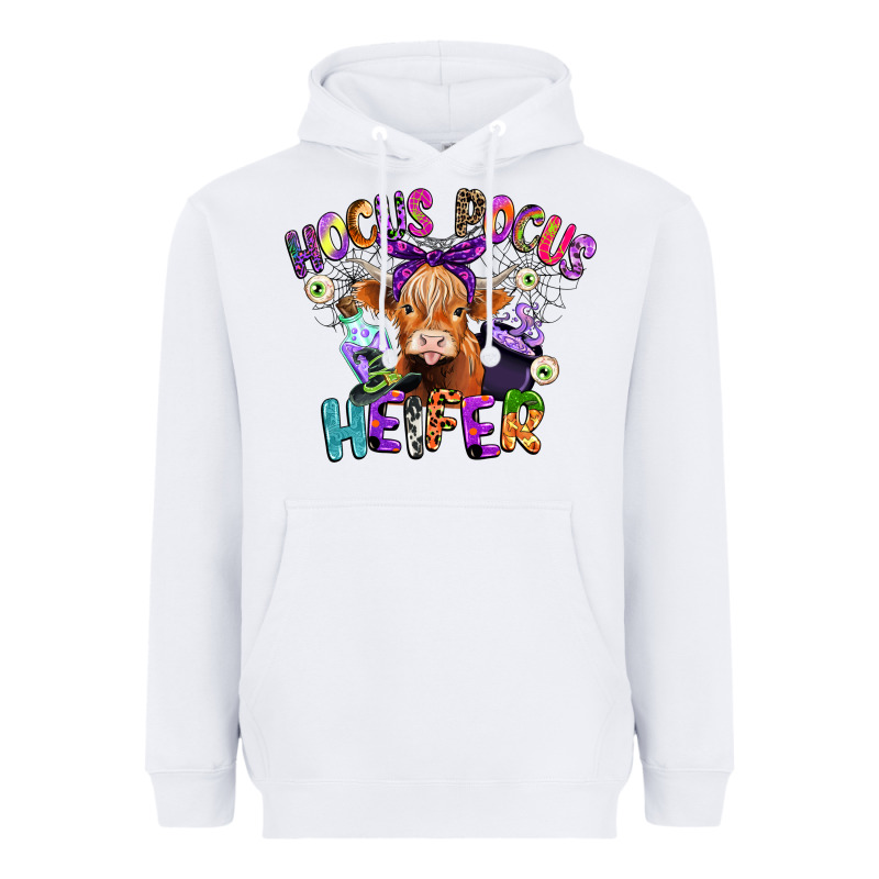 Hocus Pocus Heifer Heavyweight Hoodie by CowGirlArtShop | Teevron