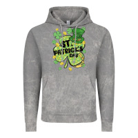 Cloud Rock st. patrick's day shamrock Vintage Hoodie - MaliasSmallBusiness