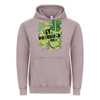 Vintage Zinc st. patrick's day shamrock Vintage Hoodie - MaliasSmallBusiness