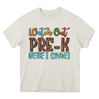 Cream watch out pre k here i come! Heavy Core Tee - JahusDesignShop