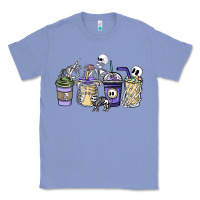 Colony Blue skeleton coffee cups Classic Tee - NancyCooperArtShop