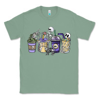 Sage skeleton coffee cups Classic Tee - NancyCooperArtShop