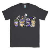 Smoke skeleton coffee cups Classic Tee - NancyCooperArtShop
