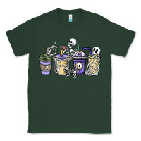 Sports Green skeleton coffee cups Classic Tee - NancyCooperArtShop