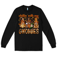 Black chilling with my gnomies bbs Long Sleeve Tee - BundleAndBundleShop
