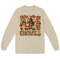 Mushroom chilling with my gnomies bbs Long Sleeve Tee - BundleAndBundleShop