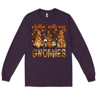 Plum chilling with my gnomies bbs Long Sleeve Tee - BundleAndBundleShop