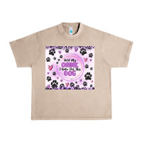 French Oak hold my drink i gotta pet this dog Urban Heavy Tee - MaliasSmallBusiness