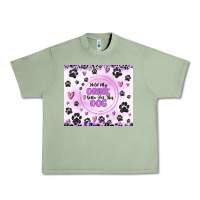 Oil Green hold my drink i gotta pet this dog Urban Heavy Tee - MaliasSmallBusiness