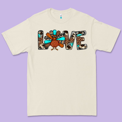 Love Turkey Premium Tee Designed By Jahusdesignshop