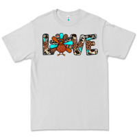 Dove Grey love turkey Premium Tee - JahusDesignShop