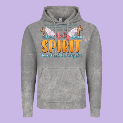 Holy Spirit Wonderful Counselor Vintage Hoodie Designed By Maliassmallbusiness