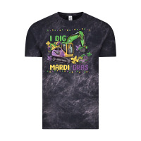 Cloud Black i dig mardi gras Vintage Tee - MaliasSmallBusiness