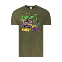 Vintage Olive i dig mardi gras Vintage Tee - MaliasSmallBusiness