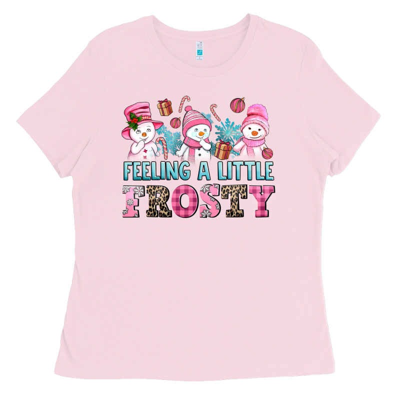 Feelin' A Little Frosty Ladies Tee by AdoDesignShop | Teevron