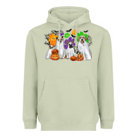 Matcha ghost dogs Heavyweight Hoodie - CowGirlArtShop