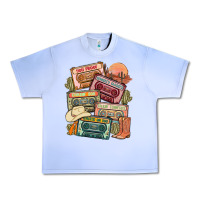 Grape Ice country cassette tapes Urban Heavy Tee - MaliasSmallBusiness