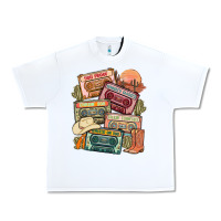 White country cassette tapes Urban Heavy Tee - MaliasSmallBusiness