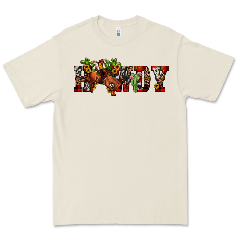 Christmas Howdy Bronco Rodeo Premium Tee by JahusDesignShop | Teevron