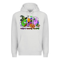 Dove Grey cna certified nursing assistant halloween Premium Hoodie - CowGirlArtShop