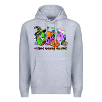 Heather Grey cna certified nursing assistant halloween Premium Hoodie - CowGirlArtShop