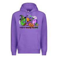 Purple cna certified nursing assistant halloween Premium Hoodie - CowGirlArtShop