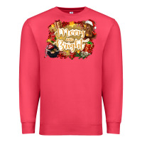 Cardinal merry and bright Premium Sweatshirt - CowGirlArtShop