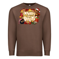 Chestnut merry and bright Premium Sweatshirt - CowGirlArtShop