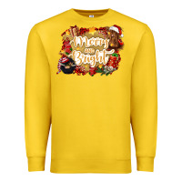Lemon merry and bright Premium Sweatshirt - CowGirlArtShop