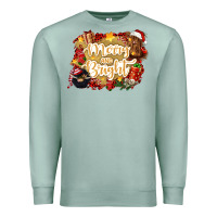 Seafoam merry and bright Premium Sweatshirt - CowGirlArtShop