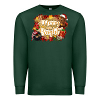 Sports Green merry and bright Premium Sweatshirt - CowGirlArtShop