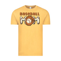 Vintage Mustard baseball mom Vintage Tee - MaliasSmallBusiness