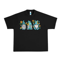 Black sunflower gnomes Urban Heavy Tee - MaliasSmallBusiness