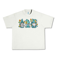 Pistachio sunflower gnomes Urban Heavy Tee - MaliasSmallBusiness