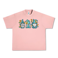 Salmon sunflower gnomes Urban Heavy Tee - MaliasSmallBusiness