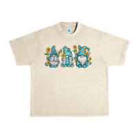 Sandshell sunflower gnomes Urban Heavy Tee - MaliasSmallBusiness