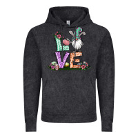 Vintage Black easter gnome easter bunny gnome Vintage Hoodie - Jasminsmagicworld