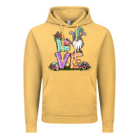 Vintage Mustard easter gnome easter bunny gnome Vintage Hoodie - Jasminsmagicworld