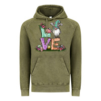 Vintage Olive easter gnome easter bunny gnome Vintage Hoodie - Jasminsmagicworld