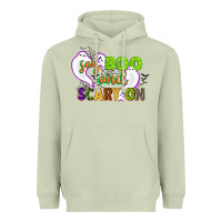 Matcha say boo and scary on Heavyweight Hoodie - CowGirlArtShop