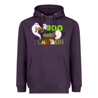 Plum say boo and scary on Heavyweight Hoodie - CowGirlArtShop