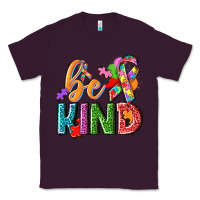 Plum autism be kind Classic Tee - NancyCooperArtShop