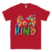 Red autism be kind Classic Tee - NancyCooperArtShop