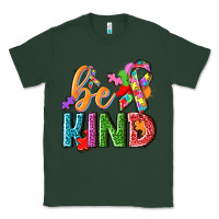 Sports Green autism be kind Classic Tee - NancyCooperArtShop