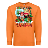 Carrot just a girl who loves christmas Premium Sweatshirt - CowGirlArtShop