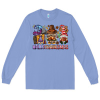 Colony Blue hallothanksmas gnomies bbs Long Sleeve Tee - BundleAndBundleShop